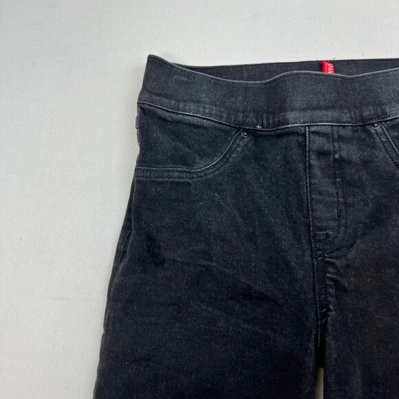 SPANX by Sara Blakely Womens Pull On Skinny Jeans Faded Black Size Small - Picture 4 of 9